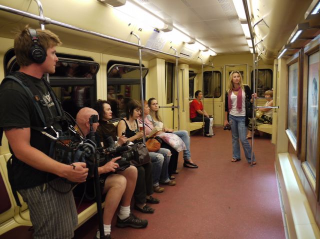 crew on moscow metro