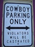 Cowboy Parking